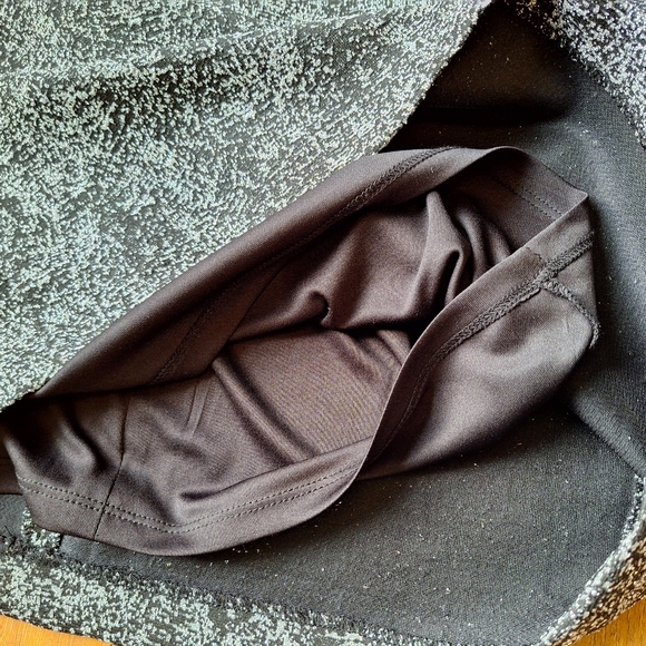 Betsey Johnson Black & Silver Shimmer Dress Sz 10 - Picture 9 of 14